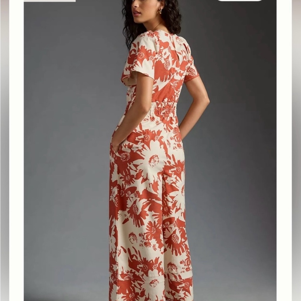 Anthropologie Sommerset Floral Jumpsuit - Picture 5 of 6